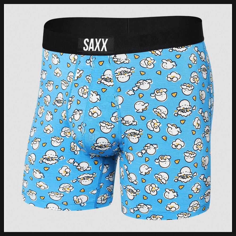 NEW SAXX men's ultra boxer brief in poppin' blue